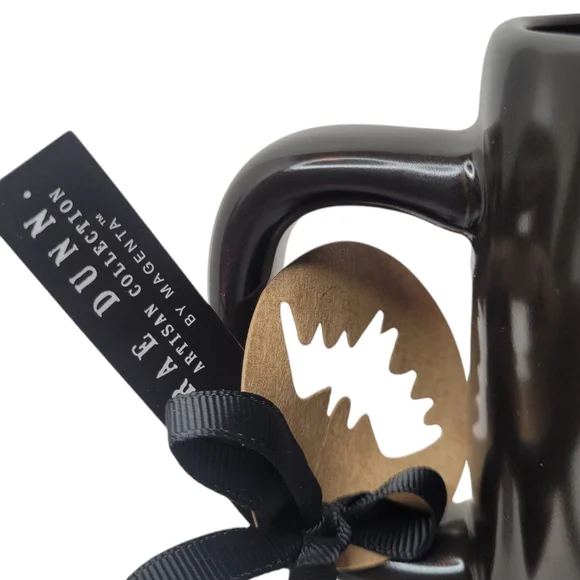 Rae Dunn Trick or Treat with Crow Double-sided Mug black - Picture 4 of 6